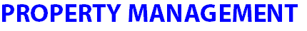 PROPERTY MANAGEMENT
